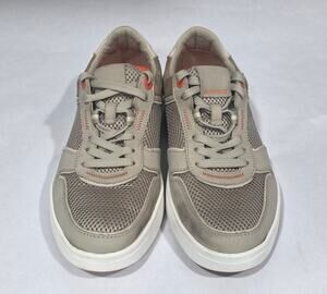 SWIMS Breeze Leather Sneakers Men's Size 7 Taupe Beige Suede Low Top